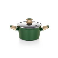 Monix Amazonia | 20 Cm Hoher Kochtopf, Geschmiedetes Aluminium, Dreischichtige A