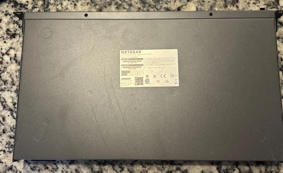 NETGEAR GS724TP v3 24-Port Gigabit Smart Managed Switch w/ PoE+ - Image 3 of 4