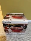 ANCHOR HOCKING 'Presence' 10-Pc Punch Bowl Set Service For 8 NEW In Original Box