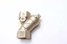 Y Strainer Lead Free Bronze 20 Mesh 4-3/4" Length 1" FNPT x FNPT 59LF005P2