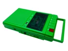Class Portable Cassette Tape Recorder Mic Bluetooth AUX USB Player Green P5