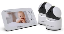 Babysense V65-2US 720P HD Digital Video Baby Monitor with 2 Cameras