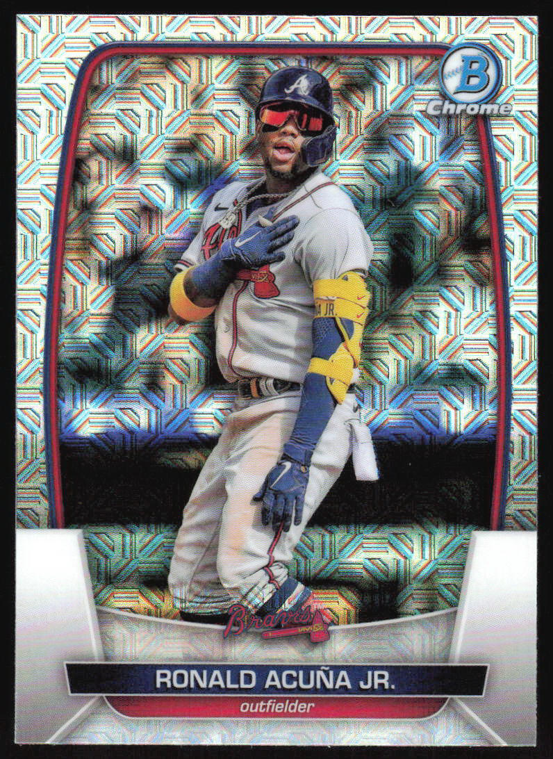 ★WBC2023  MK 2023 Bowman Chrome Ronald Acuna Jr. #92 Mega Box Refractor