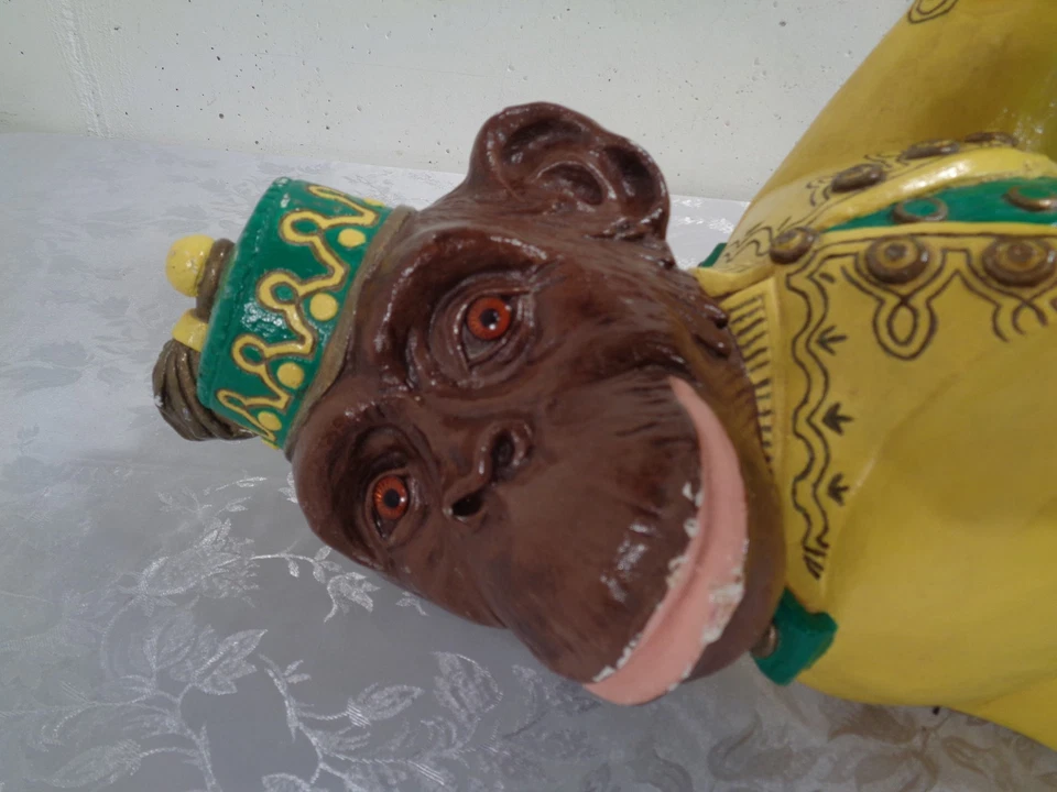 Mesa Mono CARSUKE Continental Studios Cerámica Vintage con Tapa de Vidrio Firmada Foto 4 de 4