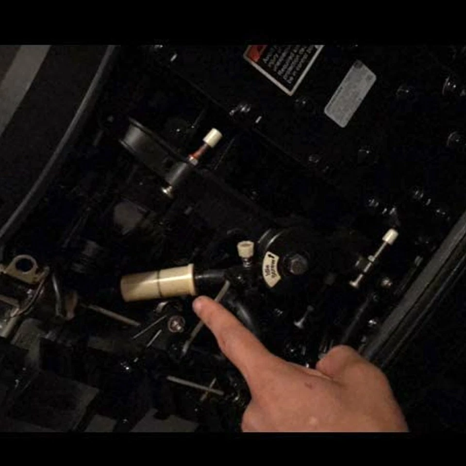 Filtro de combustible en línea lavable reutilizable de vidrio cromado universal de 1/4" 5/16" 3/8" 2 piezas Foto 3 de 4