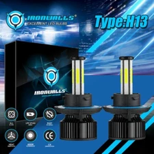 6-SIDE H13 LED Headlight Bulbs For Ford F150 04-14 F-250 F-350 Super Duty 05-20