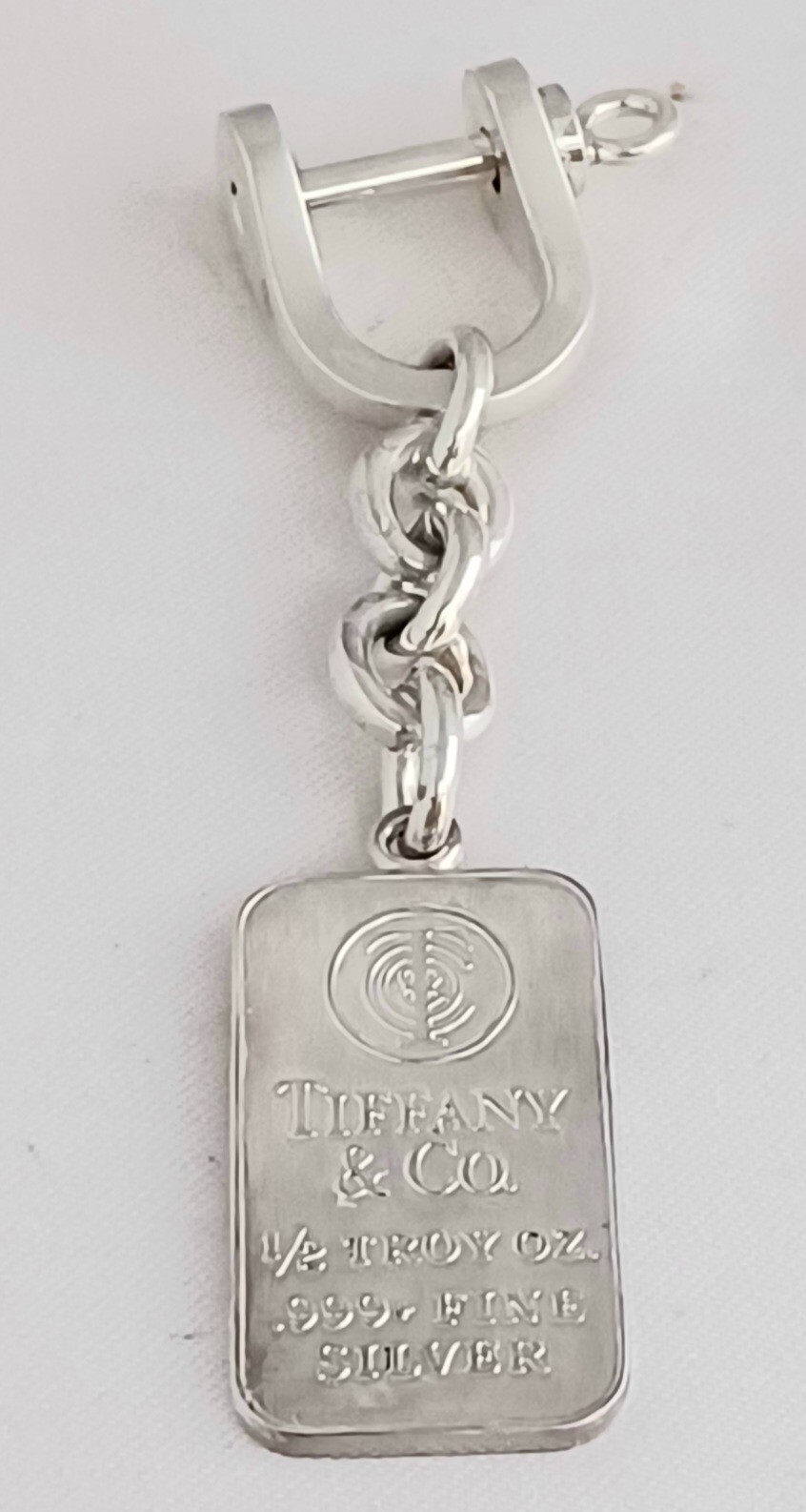 Tiffany & Co Fine Silver Key Chain