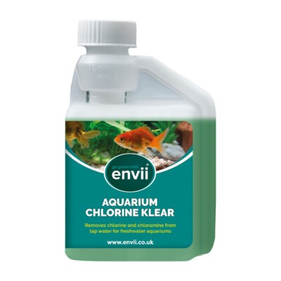 Envii Aquarium Chlorine Klear Safely Removes Chlorine from Tap
