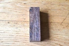 BRAZILIAN IRONWOOD IPE WOOD BLANK 1 1/2" X 1 1/2" X 5" - 3.8CM X 3.8CM X 13CM