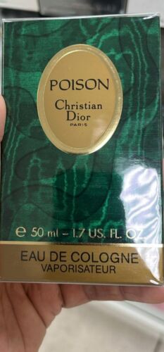 Rare Vintage Poison Christian Dior France EDC 1,7 oz/50 ML Neuf, Scellé Femme - Photo 1 sur 1
