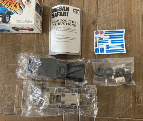 Tamiya Sand Scorchers Nissan Safari 4 Wheel Drive Kit Sealed Contents Complete - Picture 6 of 12