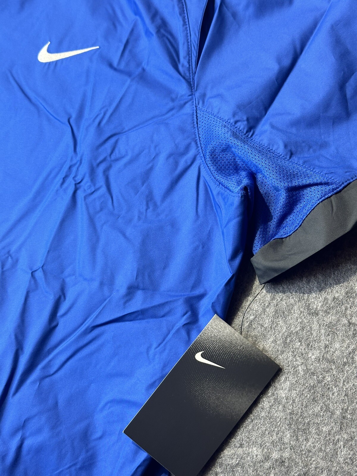 SACAI X NIKE Nike Softball Pullover Impermeabile Blu AV6696 493 Donna Taglia Large NUOVO