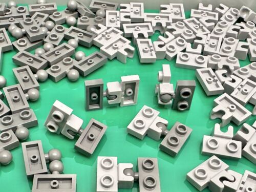 LEGO Plate 1 x 2 Ball Joint Socket 14704, 14417 From Colosseum 10276, 5 Pairs - Picture 2 of 8