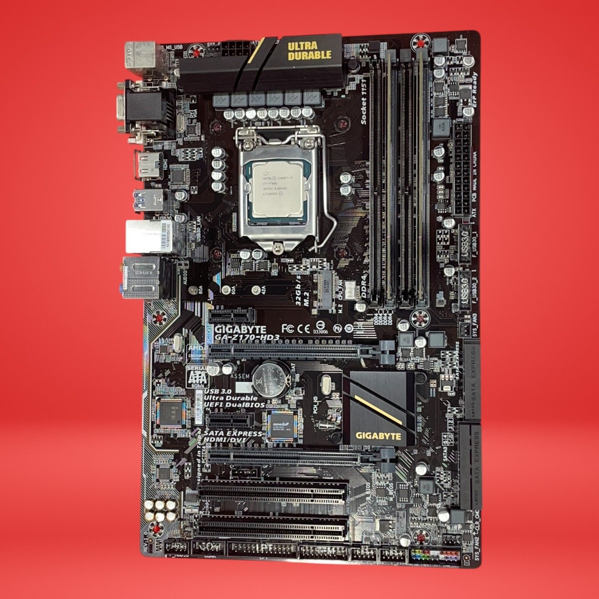 CPU intel i7 7700 ASRock z170pro4 ASRock Z170 PRO4 Desktop