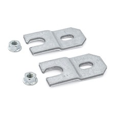 ✓ Hörmann Dübellasche Eckzarge, verdeckte Montage für Stahlblechtüren