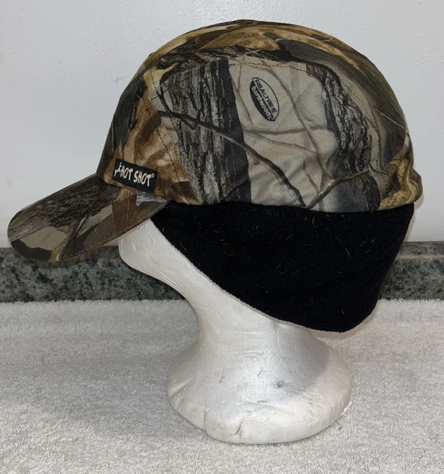 Hot Shot Real Tree Thinsulate Men’s Size Large Camouflage Hat - Image 2 of 4