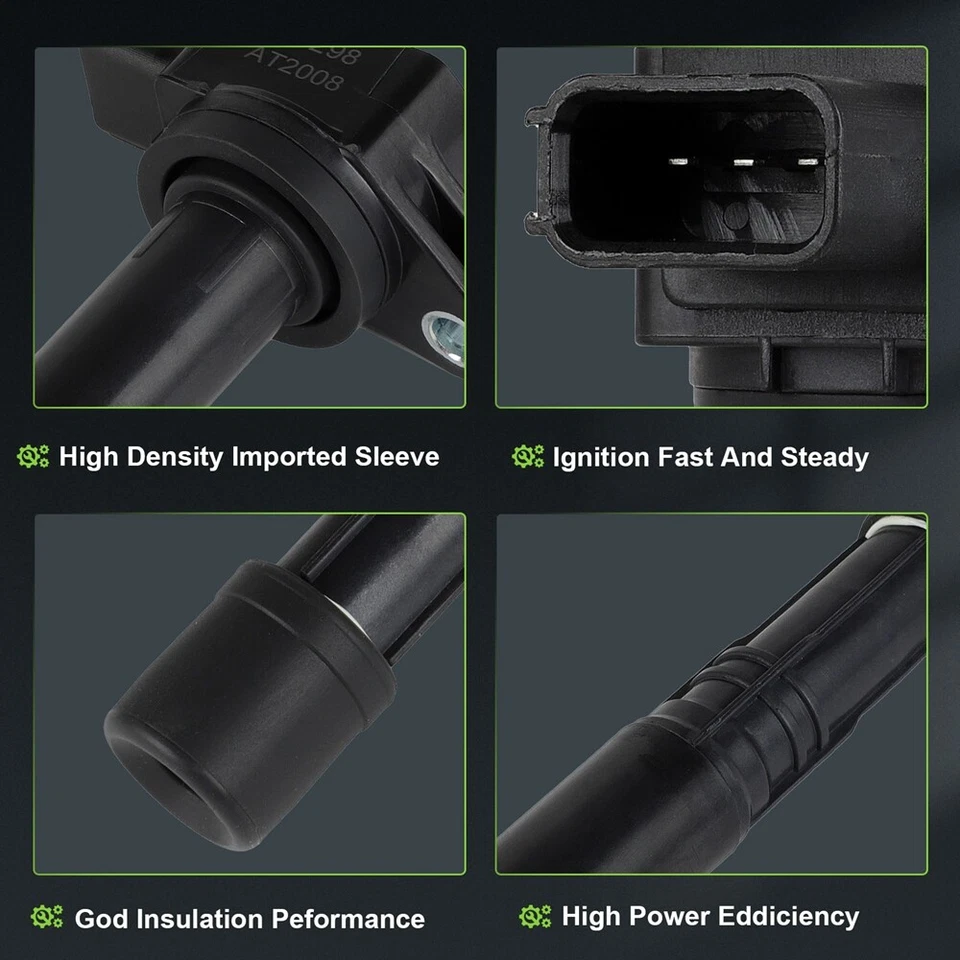 4 For 2000-2003 Honda S2000 L4 2.0L Ignition Coil & Spark Plug UF298 - Image 3 of 4