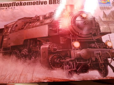 Trumpeter 00217...BR-86, Dampflokomotive...1:35...NEU...OVP...
