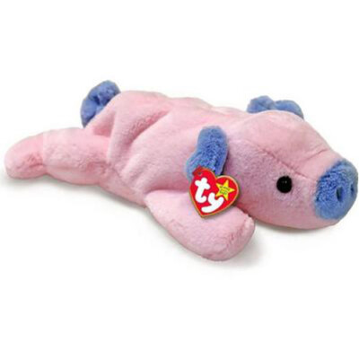TY Beanie Baby - SQUEALER II the Pig (8 inch) (2023 Release) - MWMTs