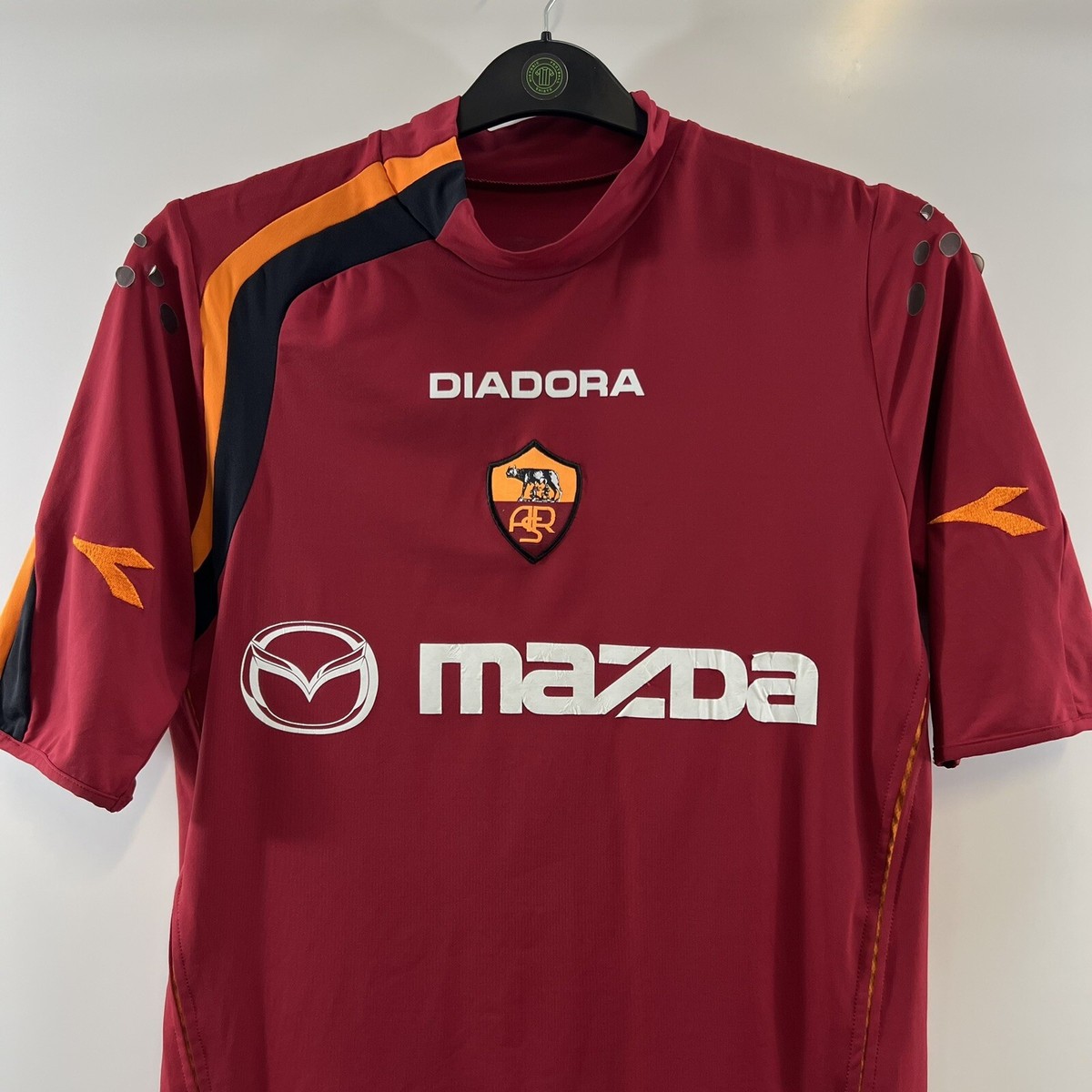 0010 スポーツ 2004/05 DIADORA AS ROMA ホームレプリカ Mサイズ