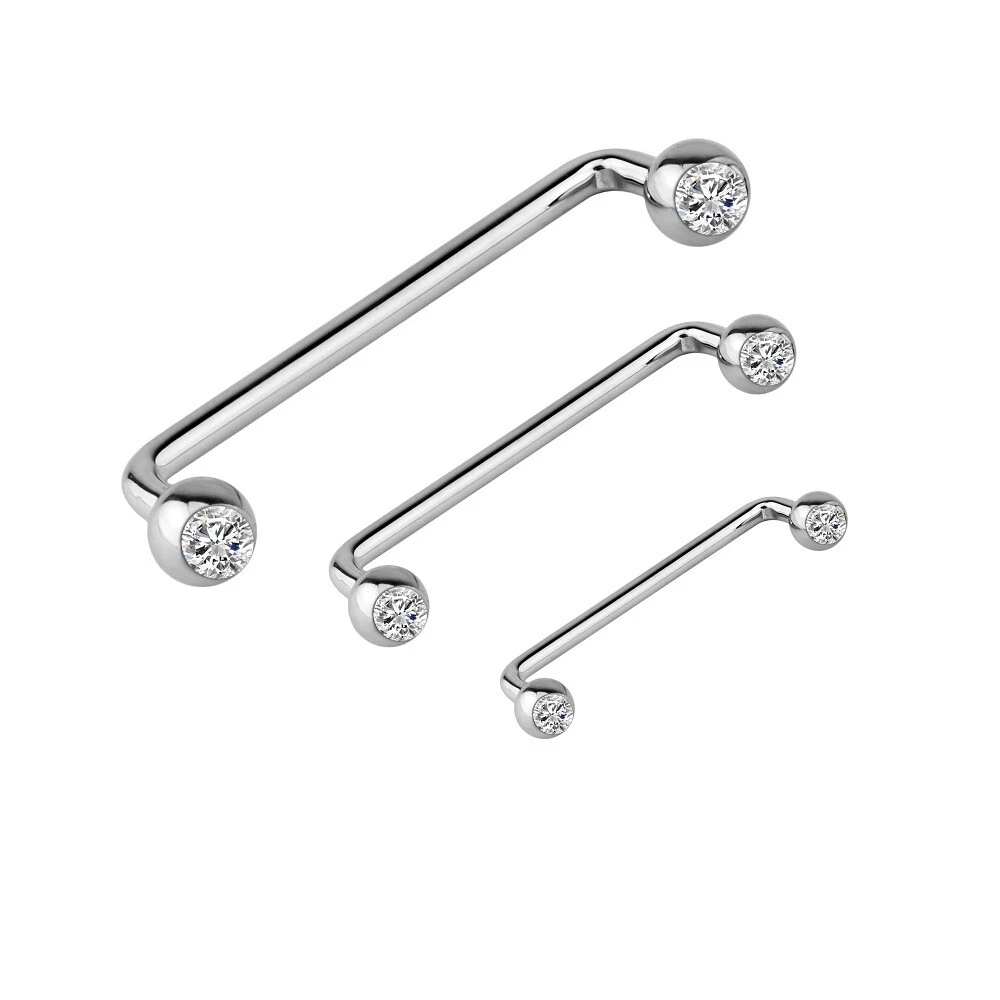 Barbell clearance surface piercing