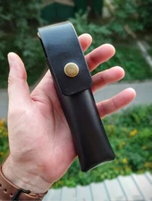 leather belt sheath for opinel  7 8 9 10 12 knives  belt pouch holster