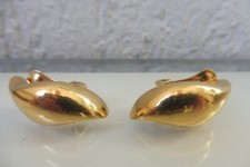 Belles Boucles D'Oreilles / Clips Dorés, 3Cm, Pierre Lang