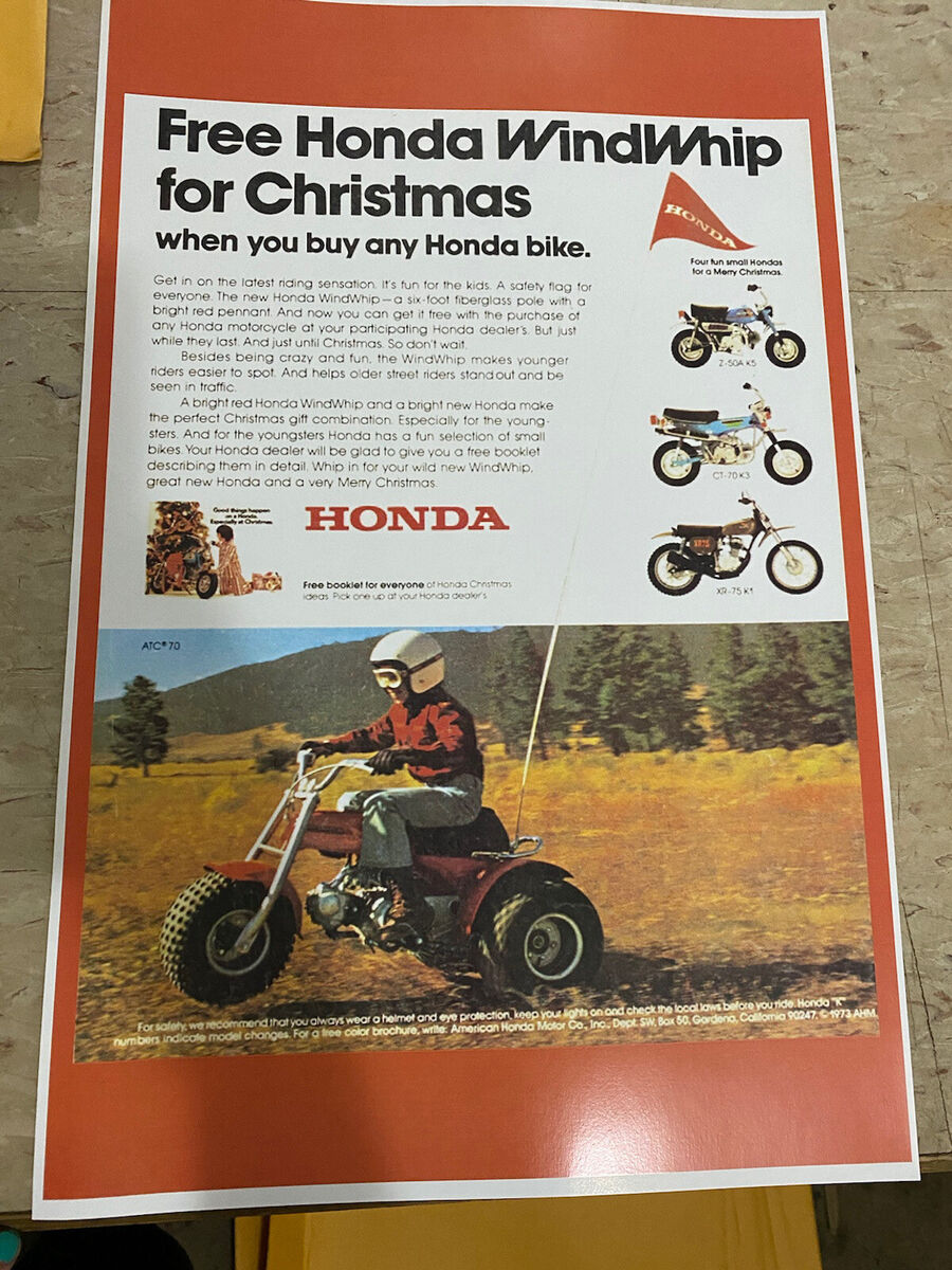 Honda CBX1000 Poster CBX 1000 MINT Poster RARE