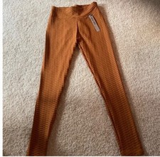Womens textured high waist leggings 