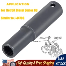 Detroit Diesel 60 Series Rocker Arm Shaft Deep Socket J-44706 J-36003-A PRO 4706