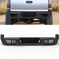 Offroad Rear Bumper Assembly Fits 2005-2015 Toyota Tacoma W License Plate Hole