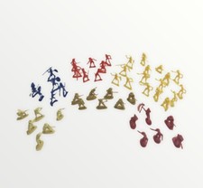 48, 2 inch plastic Cowboys and Indians