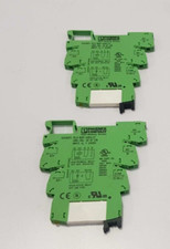 PHOENIX CONTACT PLC-BSP-24DC/21 SOCKET 2967219 WITH RELAY 2961105 - LOT OF 2