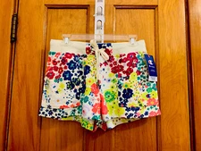 Champion moisture wicking pull on floral sweat shorts multicolor NWT size M