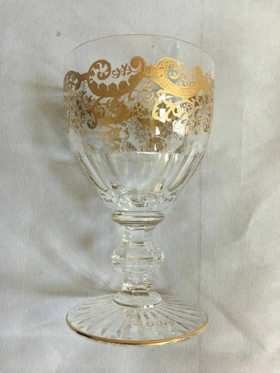 美品 エルメス SAINT-LOUIS サンルイ ワイングラス 3脚