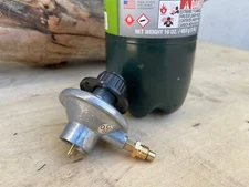 LPG 1 lb Adjustable Propane Gas Regulator Knob Pressure Relief Valve M12x1 Camp