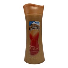 Caress Evenly Gorgeous Exfoliating Body Wash 18 oz Brown Sugar Karite Butter HTF