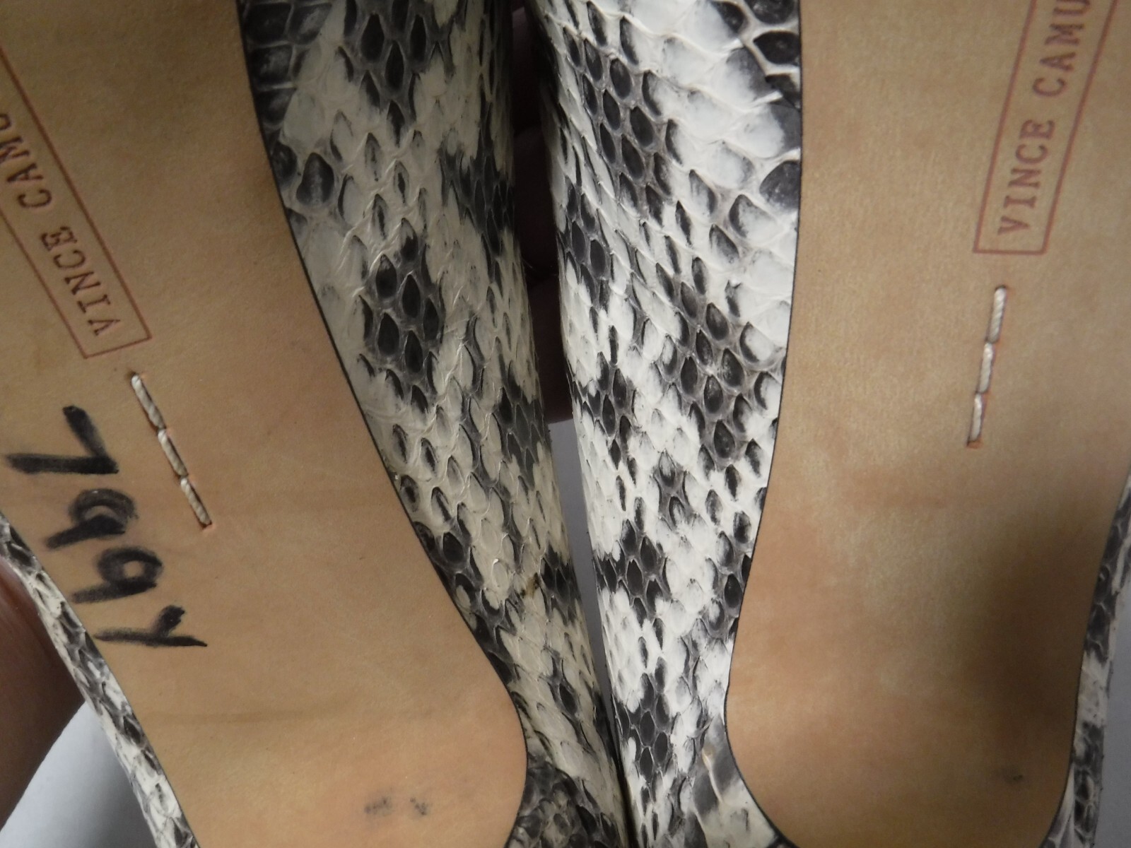 Vince Camuto Lorim Snake Print Python Platform Pu… - image 16