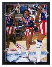 Historic Lynette Woodard 1985 Harlem Globetrotter Basketball Postcard 2