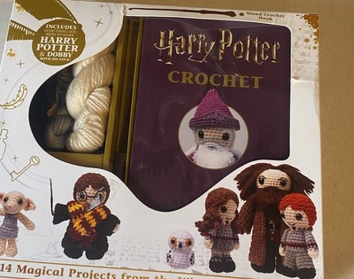 Harry Potter Crochet  Kit With Wand Crochet Hook - NIB