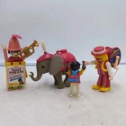Playmobil 3797 Romani Circus Clowns w/ Elephant 1991 Vintage Complete