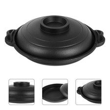 1pc Practical Ceramic Stew Pot Cooking Pot Stockpot Stewpot for Home Restaurant