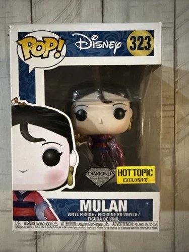 Funko Pop! Vinyl: Disney - Mulan - (Diamond Glitter) - Hot Topic (Exclusive)...