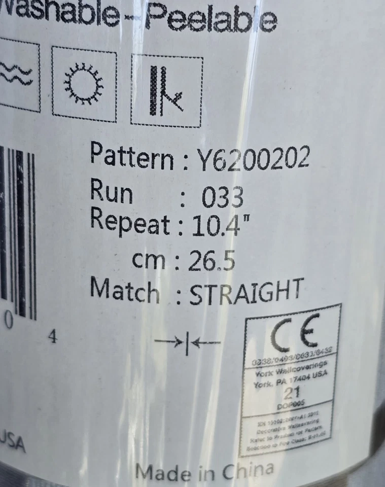 Papel pintado York Designer Series Y6200202 - Lote de 2 rollos paquete patrón fino Foto 3 de 4