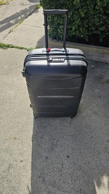 Samsonite Black Hardcase Suitcase with TSA Lock, Wheels, Retractable Handle