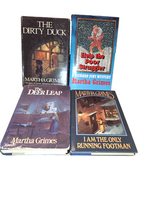 Martha Grimes Bundle (Hardcover books) 4 Different Books