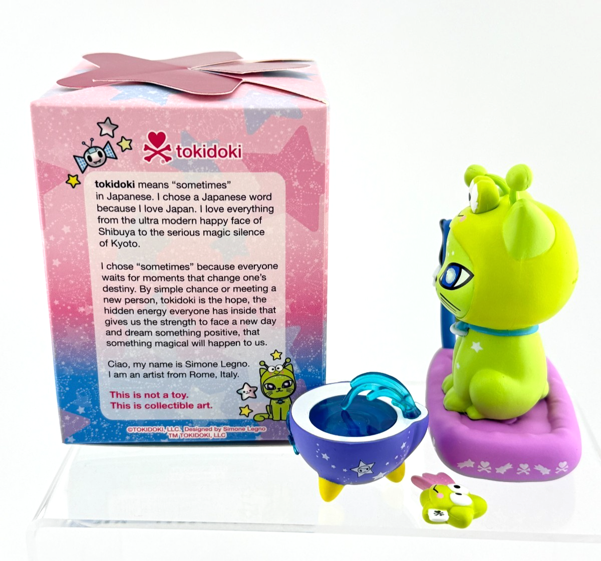 tokidoki x Hello Kitty & Friends Galactic Cats CHASE Keroppi x
