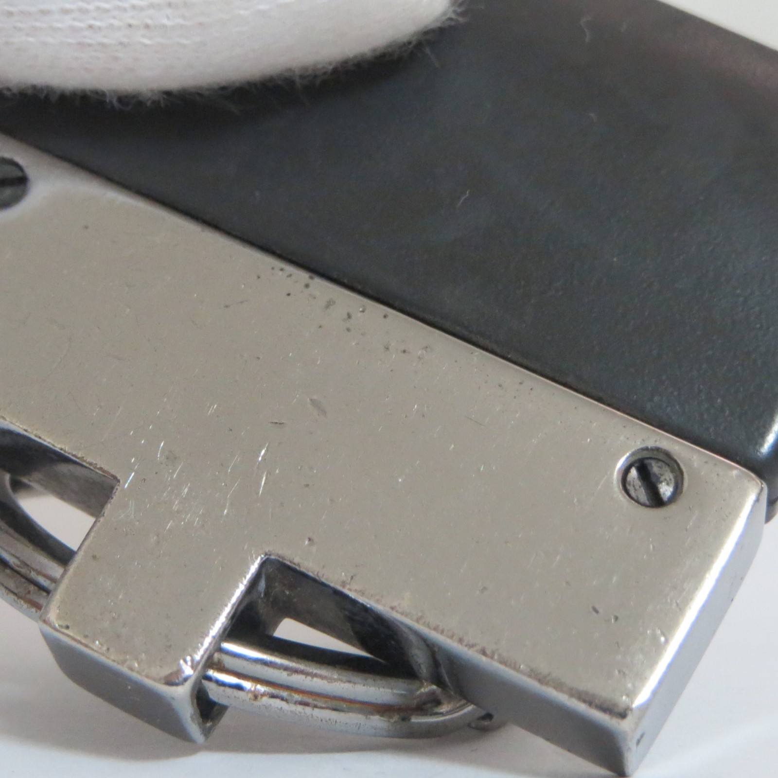 Auth Vintage Gucci Rectangular Brass Key Ring Cha… - image 16