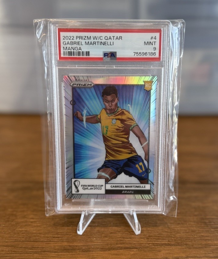 2022 Panini Prizm World Cup - Gabriel Martinelli #4 - Manga SSP