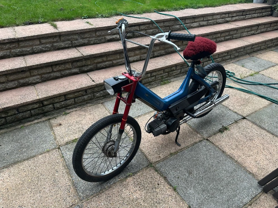 Puch Maxi N Historic Moped Motorcycle Project Vintage - Image 3 of 4